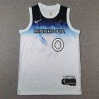 Maillot 0 Divincenzo Minnesota Timberwolves 2024-25 City Edition Blanc