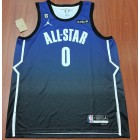 Maillot 0 Haliburton 2023 Nba all stars game Team Lebron Bleu