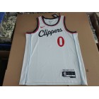 Maillot 0 Westbrook Clippers 2024-25 Blanc