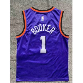 Maillot 1 Booker Enfant Phoenix Suns Classic Edition Violet