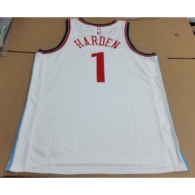 Maillot 1 Harden Clippers 2024-25 Blanc