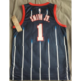 Maillot 1 Smith Jr. Rockets 2021-22 City 75e Anniversaire Bleu