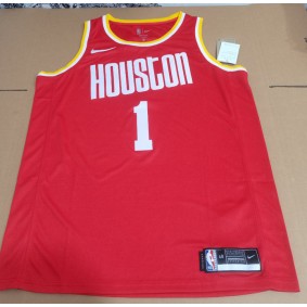 Maillot 1 Thompson Houston Rockets Rétro Rouge