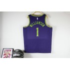 Maillot 1 Williamson New Orleans Pelicans 2024-25 City Bleu