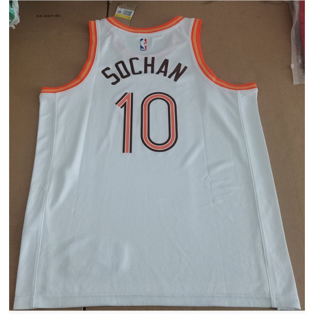 Maillot 10 Sochan Spurs 2023-24 City Edition Blanc