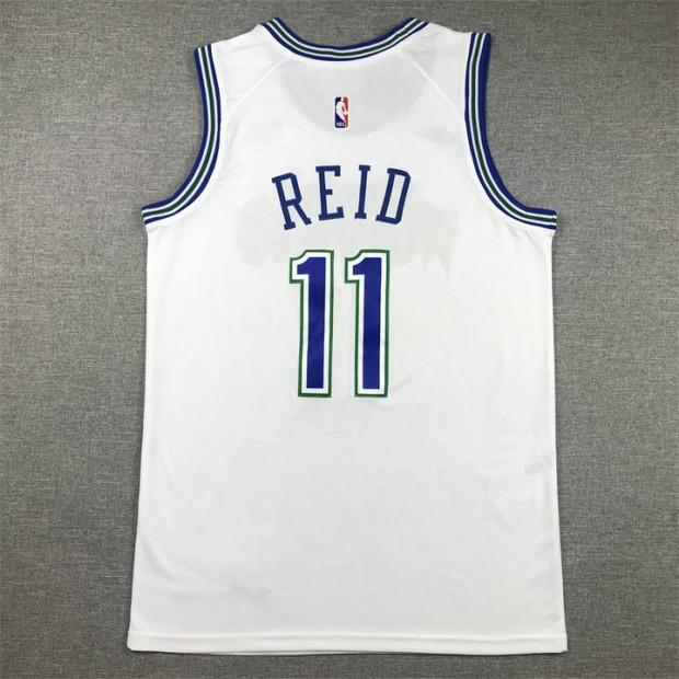 Maillot 11 REID Timberwolves 2023-24 Classic Edition Blanc Brodé