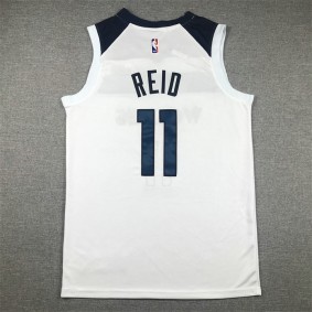 Maillot 11 Reid Minnesota Timberwolves Blanc Brodé