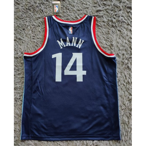 Maillot 14 Mann Clippers 2025 Bleu Marine
