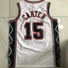 Maillot 15 Carter New Jersey Nets 2006-07 Blanc