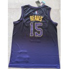 Maillot 15 Reaves Lakers 2024-25 City Edition Violet Brodé