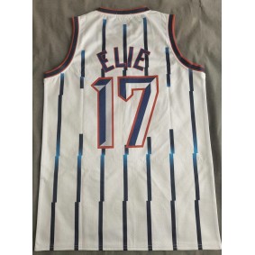 Maillot 17 Elie Houston Rockets Throwback Imprimé Blanc