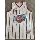 Maillot 17 Elie Houston Rockets Throwback Imprimé Blanc