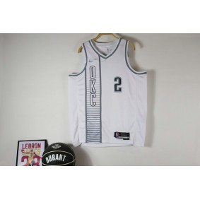 Maillot 2 Gilgeous-Alexander OKC Thunder 2022-23 City Edition Blanc