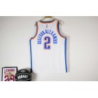 Maillot 2 Gilgeous-Alexander OKC Thunder 2023-24 Association Edition Blanc
