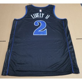 Maillot 2 Lively II Dallas Mavericks 2023-24 City Edition Noir