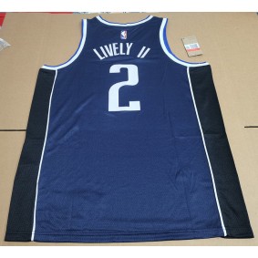 Maillot 2 lively II Dallas Mavericks 2022-23 Statement Edition Navy