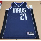 Maillot 21 Gafford Mavericks 2023-24 Statement Edition Navy