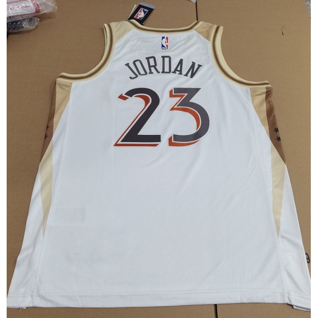 Maillot 23 Jordan Chicago Bulls 2024-25 City Edition Blanc