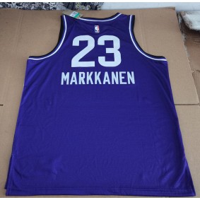 Maillot 23 Markkanen Utah Jazz 2023-24 City Edition Violet