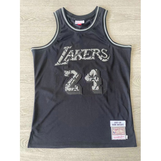 Maillot 24 Kobe Bryant Los Angeles Lakers 2006-07 Noir