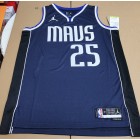Maillot 25 Washington JR. Mavericks 2023-24 Statement Edition Navy