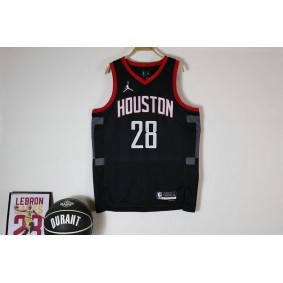 Maillot 28 Sengun Houston Rockets 2023-24 Statement Edition Noir