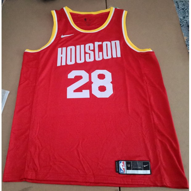 Maillot 28 Sengun Houston Rockets Rétro Rouge