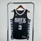 Maillot 3 Chris Paul Spurs 2023-24 Statement Edition Noir