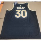 Maillot 30 Curry Golden State Warriors Noir Or