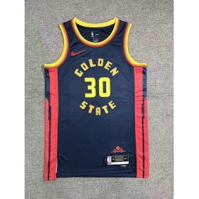 Maillot 30 Curry Warriors 24-25 City Edition Bleu Marine
