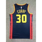 Maillot 30 Curry Warriors 24-25 City Edition Bleu Marine