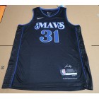 Maillot 31 Thompson Dallas Mavericks 2023-24 City Edition Noir