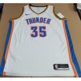 Maillot 35 Durant OKC Thunder City Edition Blanc