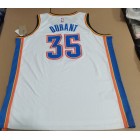 Maillot 35 Durant OKC Thunder City Edition Blanc