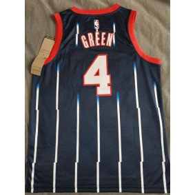 Maillot 4 Green Rockets 2021-22 City 75e Anniversaire Bleu