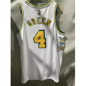 Maillot 4 Green Rockets 2022-23 City Edition Imprimé Blanc