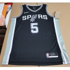 Maillot 5 Castle San Antonio Spurs Noir