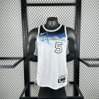 Maillot 5 Edwards Minnesota Timberwolves 2024-25 City Edition Blanc
