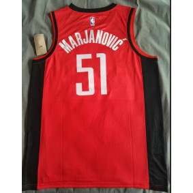 Maillot 51 Marjanovic Rockets 2021-22 City Edition Rouge