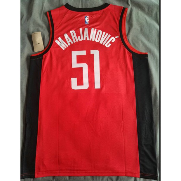 Maillot 51 Marjanovic Rockets 2021-22 City Edition Rouge