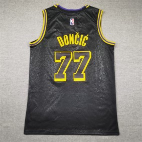 Maillot 77 Doncic Lakers 23-24 Special Noir