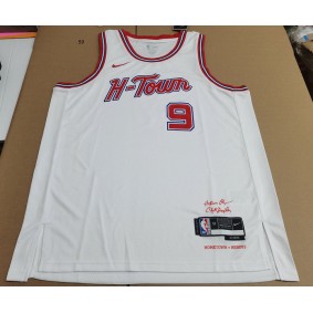 Maillot 9 Brooks Rockets Rockets 2023-24 City Edition Blanc