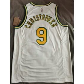 Maillot 9 Christopher Rockets 2022-23 City Edition Blanc