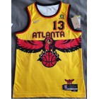 Maillot Atlanta Hawks 2021 2022 Bogdanovic 13 City Edition Jaune