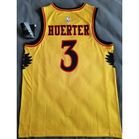 Maillot Atlanta Hawks 2021 2022 Huerter 3 City Edition Jaune