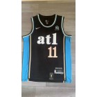 Maillot Atlanta Hawks 2024 Young 11 City Edition Noir