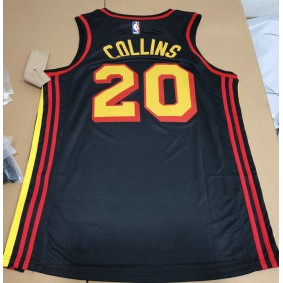 Maillot Atlanta Hawks Jordan Collins 20 Noir