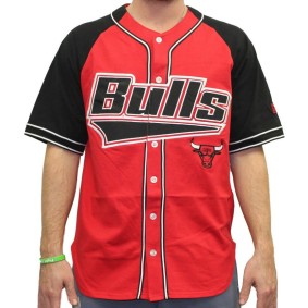 Maillot Baseball Chicago Bulls Rouge