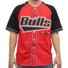 Maillot Baseball Chicago Bulls Rouge