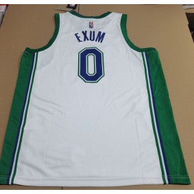 Maillot Basket 0 EXUM Dallas Mavericks 2021-22 City Edition Blanc